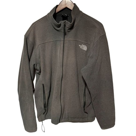 The North Face Gray Fleece Jacket Size XL - Picture 1 of 9